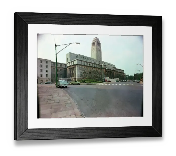 Framed Print : Leeds - University Framed Print : Leeds - University
