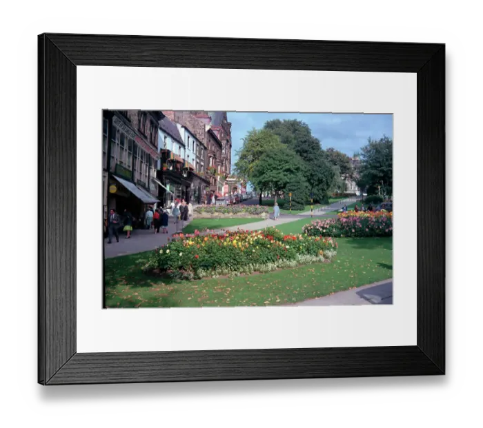 Framed Print : Harrogate - Montpelier Gardens Framed Print : Harrogate - Montpelier Gardens