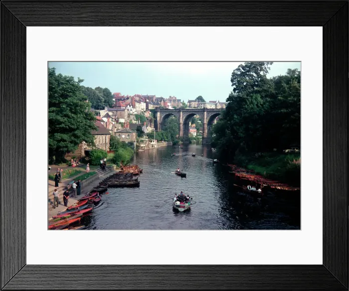 Framed Print : Knaresborough - From High Bridge Framed Print : Knaresborough - From High Bridge