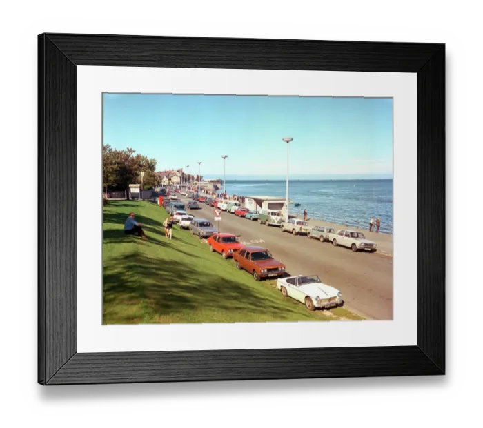 Framed Print : Rhos-on-Sea - Promenade Framed Print : Rhos-on-Sea - Promenade