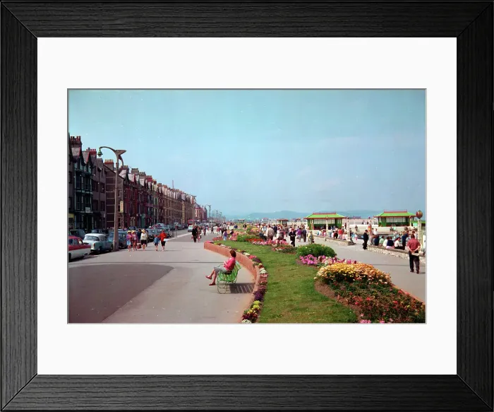 Framed Print : Rhyl - West Parade Framed Print : Rhyl - West Parade