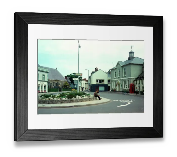 Framed Print : Fishguard - Market Square Framed Print : Fishguard - Market Square
