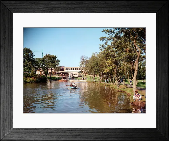 Framed Print : Swansea - Boating Lake Framed Print : Swansea - Boating Lake