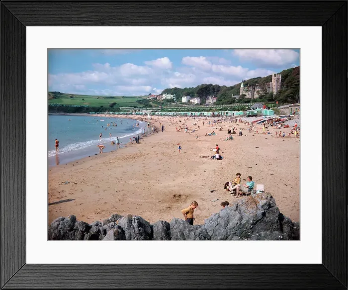 Framed Print : Mumbles, Swansea - Langland Bay Framed Print : Mumbles, Swansea - Langland Bay