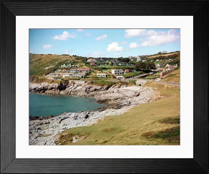 Framed Print : Mumbles, Swansea - Limeslade Bay Framed Print : Mumbles, Swansea - Limeslade Bay