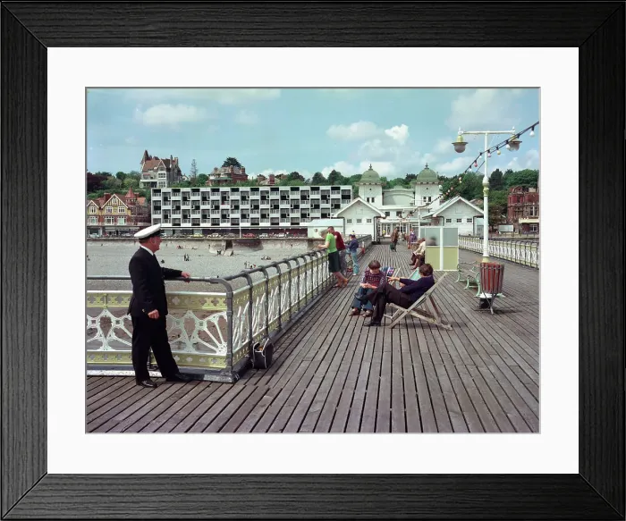 Framed Print : Penarth - View from the pier Framed Print : Penarth - View from the pier