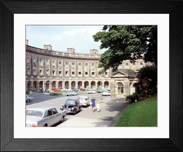 Framed Print : Buxton - St Ann's Well and Crescent Framed Print : Buxton - St Ann's Well and Crescent