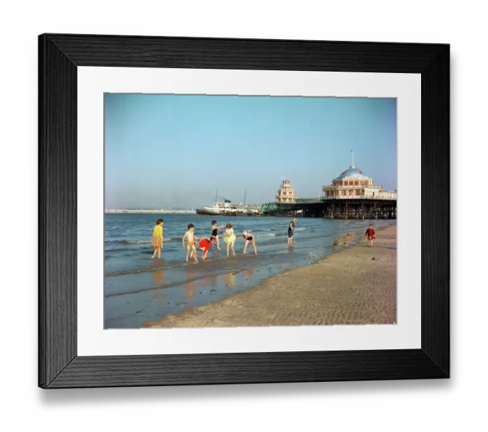 Framed Print : New Brighton, The Wirral - Royal Daffodil at the pier Framed Print : New Brighton, The Wirral - Royal Daffodil at the pier