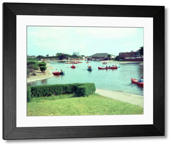 Framed Print : Skegness - The boating lake Framed Print : Skegness - The boating lake