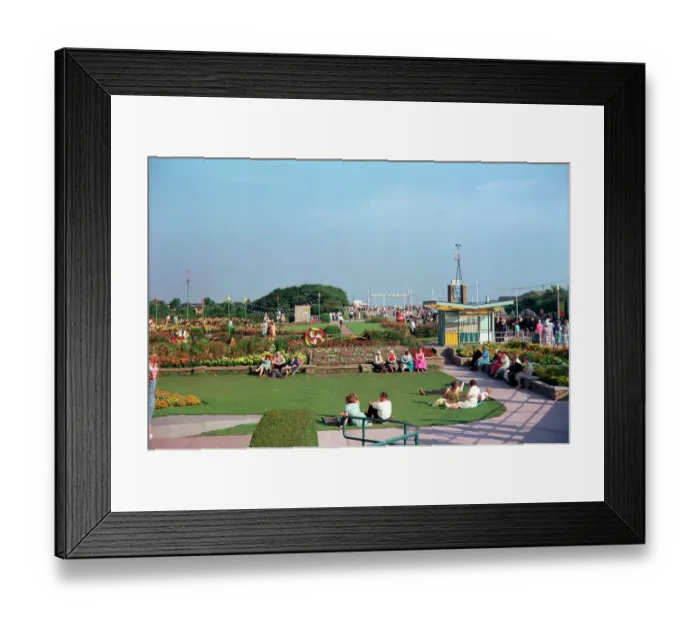 Framed Print : Skegness - Marine Gardens Framed Print : Skegness - Marine Gardens