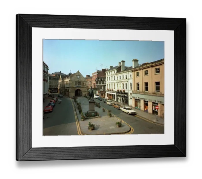 Framed Print : Shrewsbury - The Square Framed Print : Shrewsbury - The Square