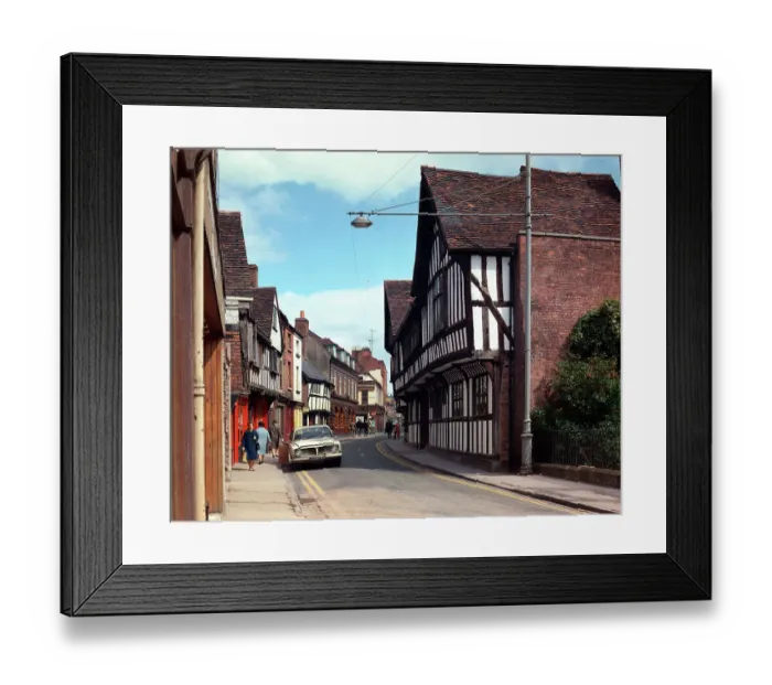 Framed Print : Worcester - Friar Street Framed Print : Worcester - Friar Street
