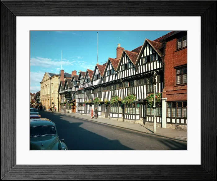 Framed Print : Stratford-upon-Avon - The Shakespeare Hotel Framed Print : Stratford-upon-Avon - The Shakespeare Hotel