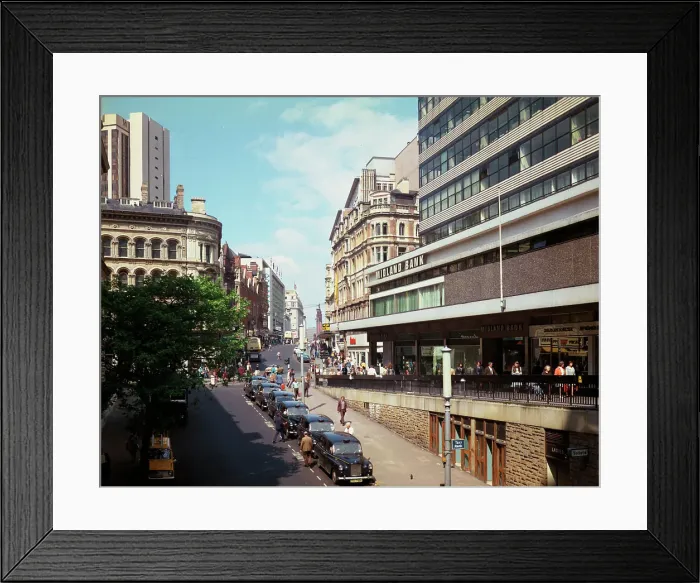 Framed Print : Birmingham - Corporation Street Framed Print : Birmingham - Corporation Street