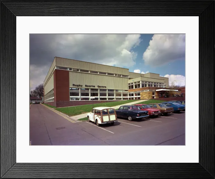 Framed Print : Rugby - Sports centre Framed Print : Rugby - Sports centre