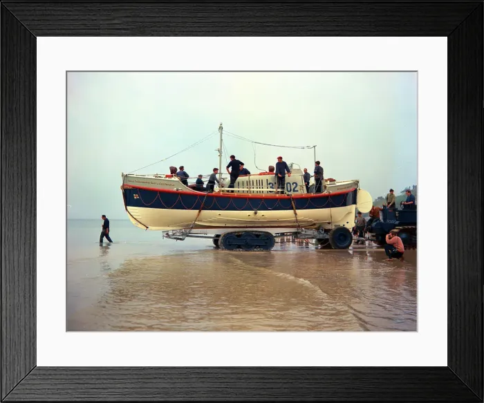 Framed Print : Sheringham - The lifeboat Framed Print : Sheringham - The lifeboat