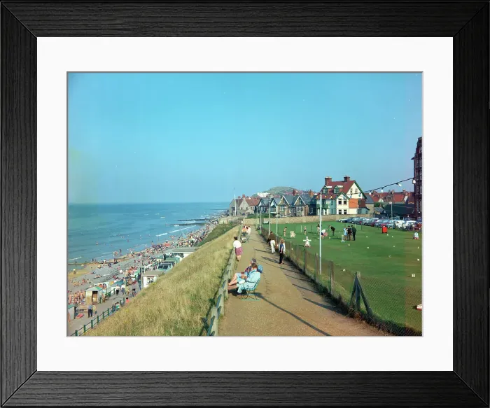 Framed Print : Sheringham - Burlington Leas Framed Print : Sheringham - Burlington Leas