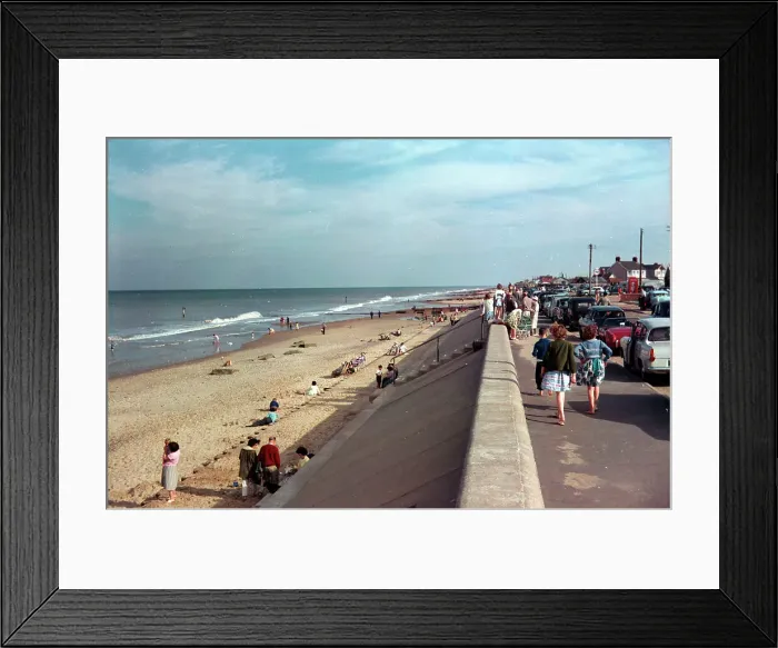 Framed Print : Bacton-on-Sea - Walcott Gap Framed Print : Bacton-on-Sea - Walcott Gap