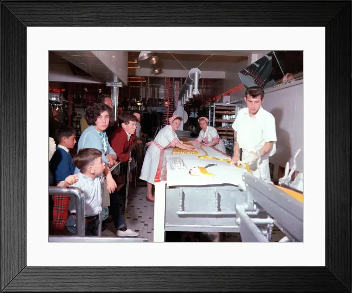 Framed Print : Great Yarmouth - Making Yarmouth Rock Framed Print : Great Yarmouth - Making Yarmouth Rock