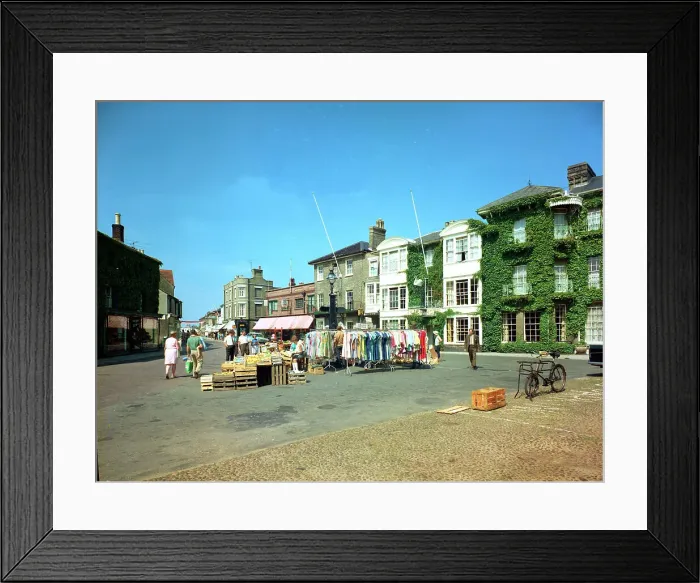 Framed Print : Southwold - Market Place Framed Print : Southwold - Market Place