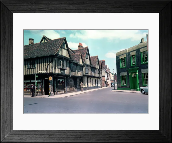 Framed Print : Ipswich - Silent Street Framed Print : Ipswich - Silent Street