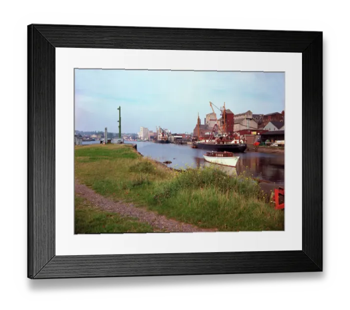 Framed Print : Ipswich - The docks Framed Print : Ipswich - The docks