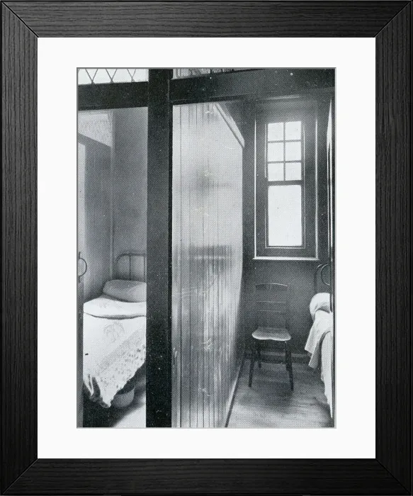 Framed Print : Rowton House, Birmingham Cubicles Framed Print : Rowton House, Birmingham Cubicles