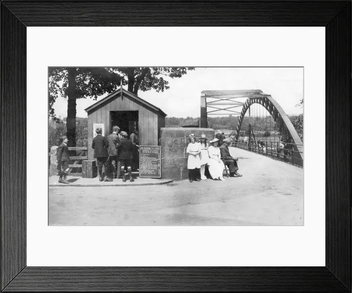 Framed Print : Toll, Bridge, Ben, Rhydding, Ilkley Framed Print : Toll, Bridge, Ben, Rhydding, Ilkley