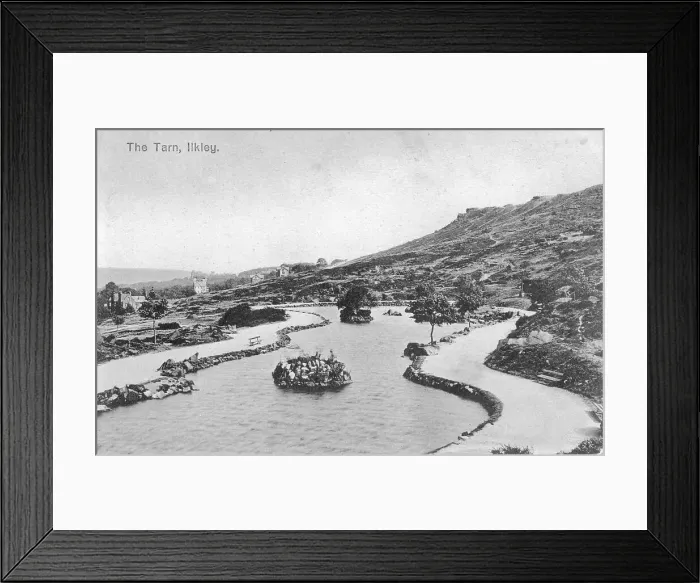 Framed Print : The Tarn, Ilkley, West Yorkshire Framed Print : The Tarn, Ilkley, West Yorkshire