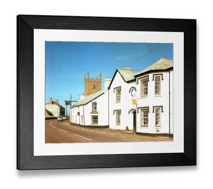 Framed Print : First and Last Inn, Sennen Cove Framed Print : First and Last Inn, Sennen Cove