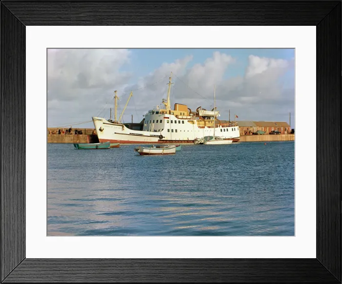 Framed Print : The Queen of the Isles, Penzance Framed Print : The Queen of the Isles, Penzance