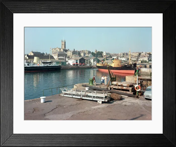 Framed Print : The harbour, Penzance Framed Print : The harbour, Penzance