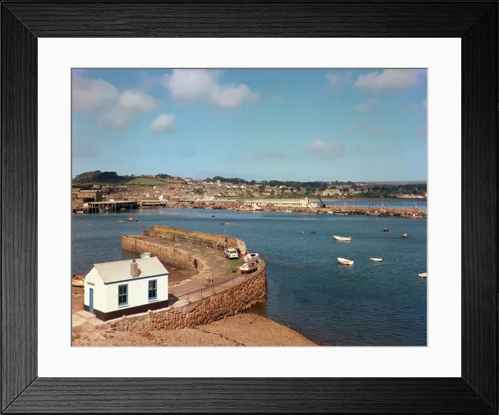 Framed Print : The harbour, Newlyn Framed Print : The harbour, Newlyn