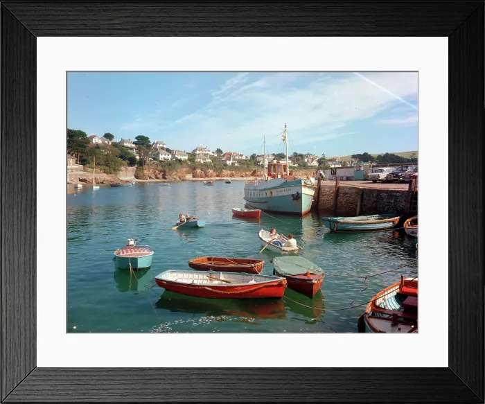 Framed Print : The harbour, St. Mawes Framed Print : The harbour, St. Mawes