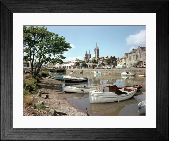 Framed Print : The quay, Truro Framed Print : The quay, Truro
