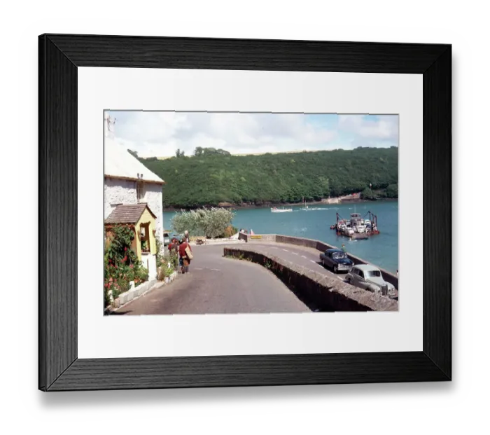 Framed Print : King Harry Ferry, Falmouth Framed Print : King Harry Ferry, Falmouth