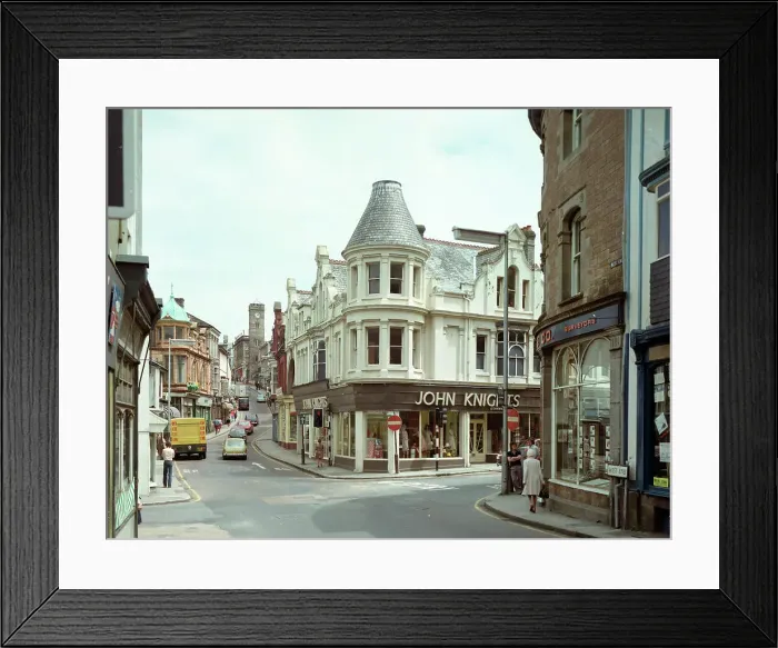 Framed Print : Fore Street, Redruth Framed Print : Fore Street, Redruth