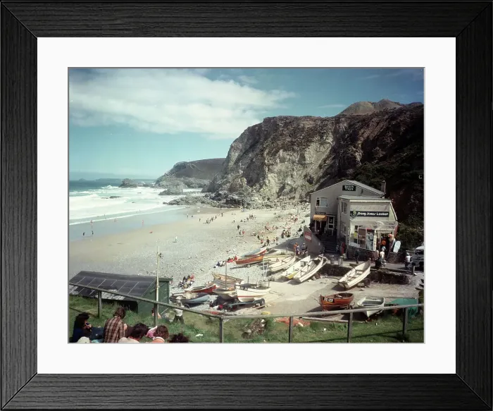 Framed Print : The beach, St. Agnes Framed Print : The beach, St. Agnes