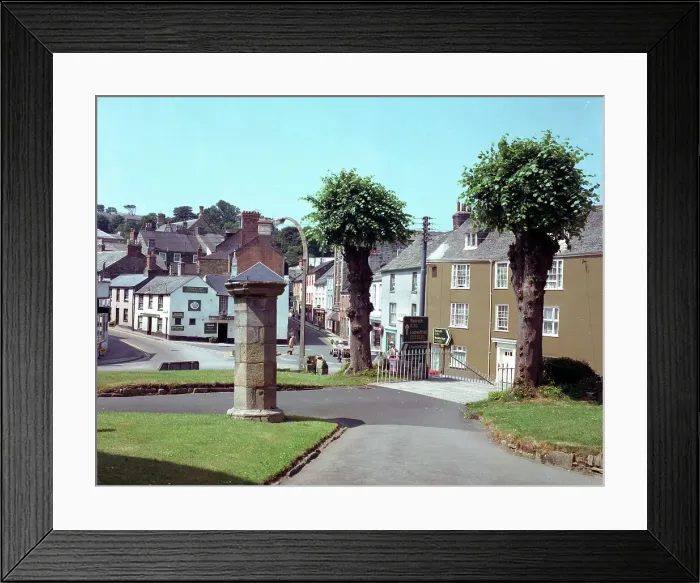 Framed Print : Turf Street, Bodmin Framed Print : Turf Street, Bodmin