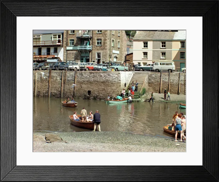Framed Print : The Ferry, Looe Framed Print : The Ferry, Looe