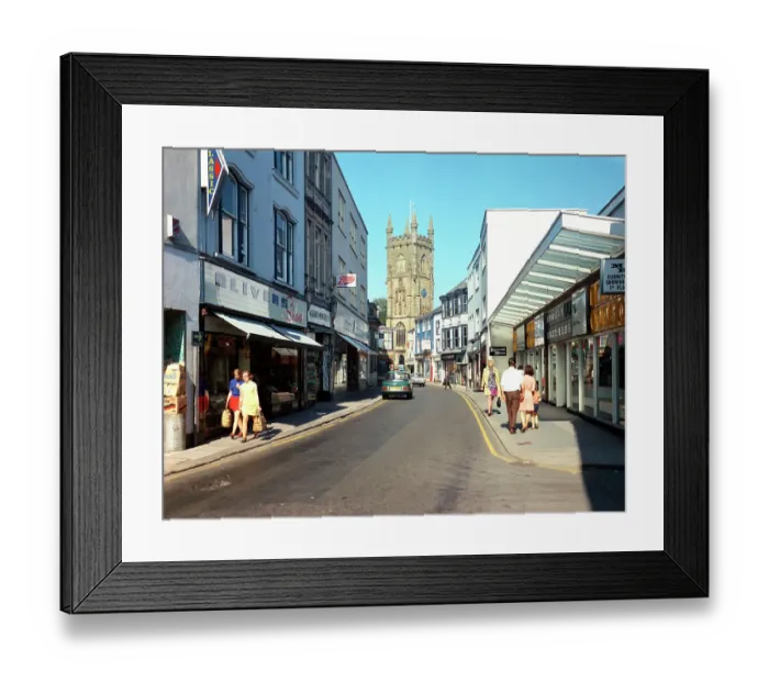 Framed Print : Fore Street, St. Austell Framed Print : Fore Street, St. Austell