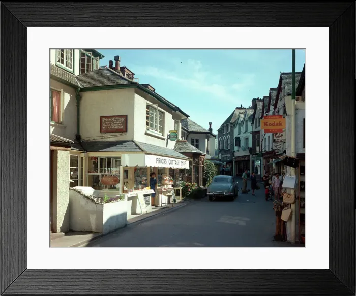 Framed Print : Lynmouth Street, Lynmouth Framed Print : Lynmouth Street, Lynmouth