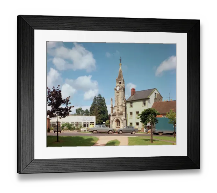 Framed Print : Town Clock, Tiverton Framed Print : Town Clock, Tiverton