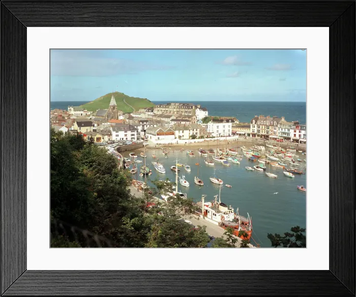 Framed Print : The Harbour, Ilfracombe Framed Print : The Harbour, Ilfracombe