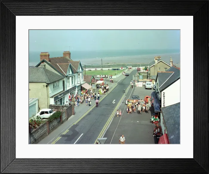 Framed Print : Golf Links Road, Westward Ho! Framed Print : Golf Links Road, Westward Ho!