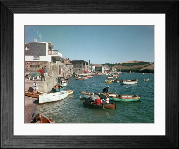 Framed Print : The harbour from Town Quay, Salcombe Framed Print : The harbour from Town Quay, Salcombe