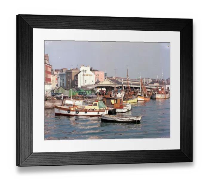 Framed Print : The Barbican, Plymouth Framed Print : The Barbican, Plymouth