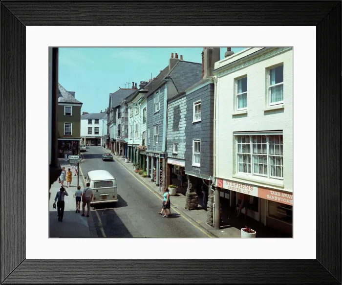 Framed Print : The Butterwalk, Totnes Framed Print : The Butterwalk, Totnes