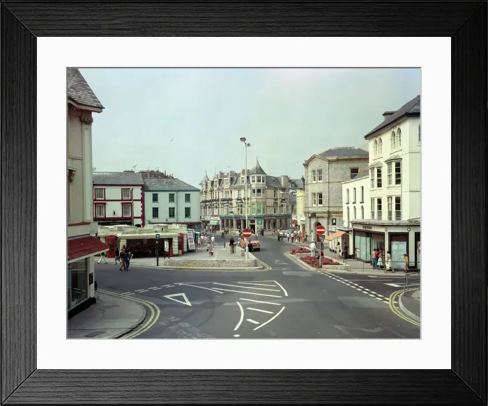 Framed Print : The Triangle, Teignmouth Framed Print : The Triangle, Teignmouth