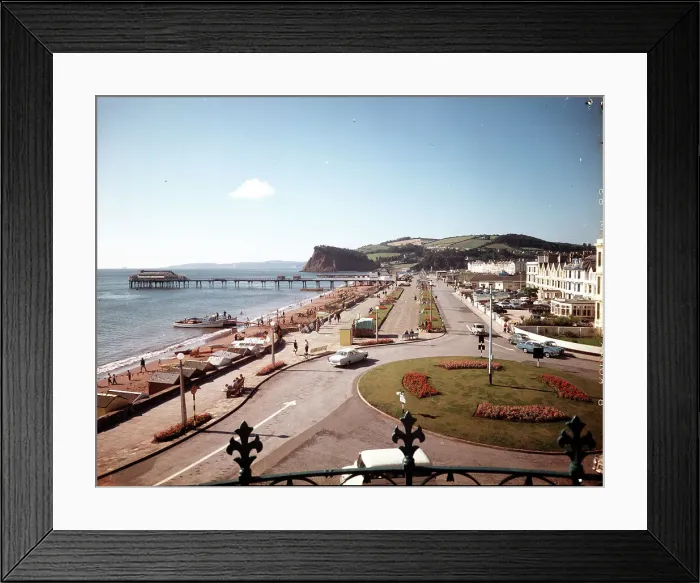 Framed Print : The esplanade, Teignmouth Framed Print : The esplanade, Teignmouth